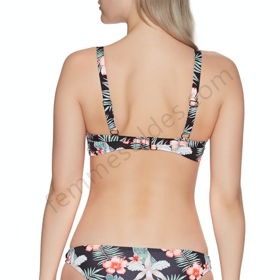 Haut de maillot de bain Roxy Beach Classic Moulded - Femme Soldes FEM2701 - -3
