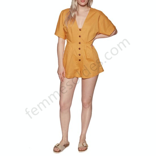Playsuit Femme Seafolly Button Front - Femme Soldes FEM922 - -2