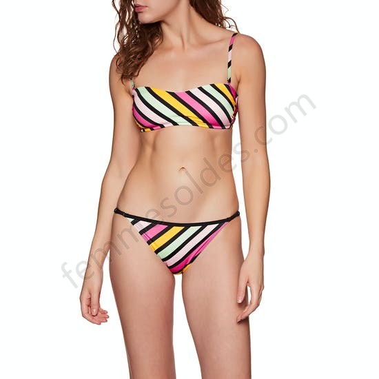 Haut de maillot de bain Roxy Pop Surf Bandeau - Femme Soldes FEM2907 - -0