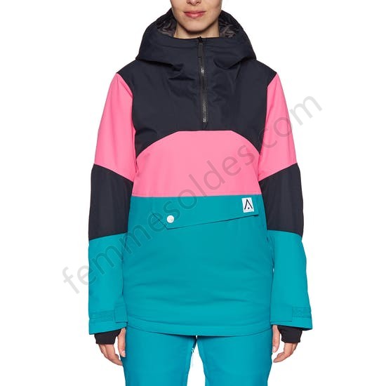 Blouson pour Snowboard Femme Wear Colour Homage Anorak - Femme Soldes FEM194 - -0