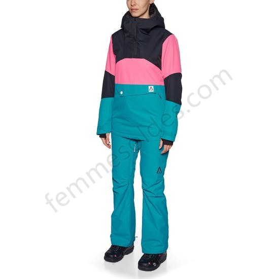 Blouson pour Snowboard Femme Wear Colour Homage Anorak - Femme Soldes FEM194 - -3