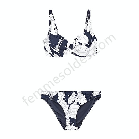 Bikini Femme Roxy Printed Beach Classic Cup - Femme Soldes FEM1304 - Bikini Femme Roxy Printed Beach Classic Cup - Femme Soldes FEM1304
