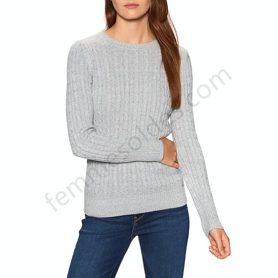Sweat Femme Superdry Croyde Cable Knit Crew - Femme Soldes FEM2434 - Sweat Femme Superdry Croyde Cable Knit Crew - Femme Soldes FEM2434