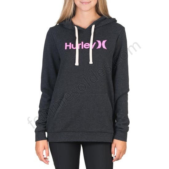 Pullover à Capuche Femme Hurley One And Only Fleece - Femme Soldes FEM2315 - Pullover à Capuche Femme Hurley One And Only Fleece - Femme Soldes FEM2315