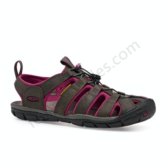 Sandales Femme Keen Clearwater CNX Leather - Femme Soldes FEM1006 - Sandales Femme Keen Clearwater CNX Leather - Femme Soldes FEM1006