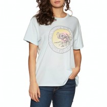 T-Shirt à Manche Courte Femme Sisstrevolution Sunshine Vacay - Femme Soldes FEM3347