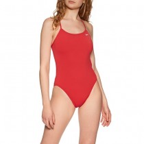 Maillot de Bain Nike Swim Poly Solid Hydrastrong Cut-out - Femme Soldes FEM3505