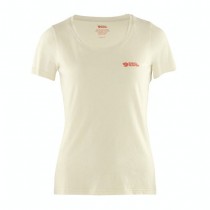 T-Shirt à Manche Courte Femme Fjallraven Logo - Femme Soldes FEM3180