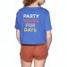 T-Shirt à Manche Courte Femme Billabong Party Waves - Femme Soldes FEM4042