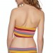 Haut de maillot de bain Femme Seafolly Bajastripe Longline Tube Saffron - Femme Soldes FEM2135 - 1
