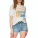 T-Shirt à Manche Courte Femme Billabong Coast Line - Femme Soldes FEM3720