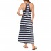 Robe Superdry Summer Stripe Maxi - Femme Soldes FEM2763 - 1