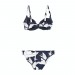 Bikini Femme Roxy Printed Beach Classic Cup - Femme Soldes FEM1304 - 1