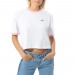 T-Shirt à Manche Courte Femme Vans Junior V Boxy Crop - Femme Soldes FEM3710