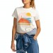 T-Shirt à Manche Courte Femme Billabong Paint The Sky - Femme Soldes FEM3703