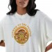 T-Shirt à Manche Courte Femme Afends Power Flower - Femme Soldes FEM2549 - 3