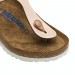 Sandales Birkenstock Gizeh Natural Leather Soft Footbed - Femme Soldes FEM1077 - 5